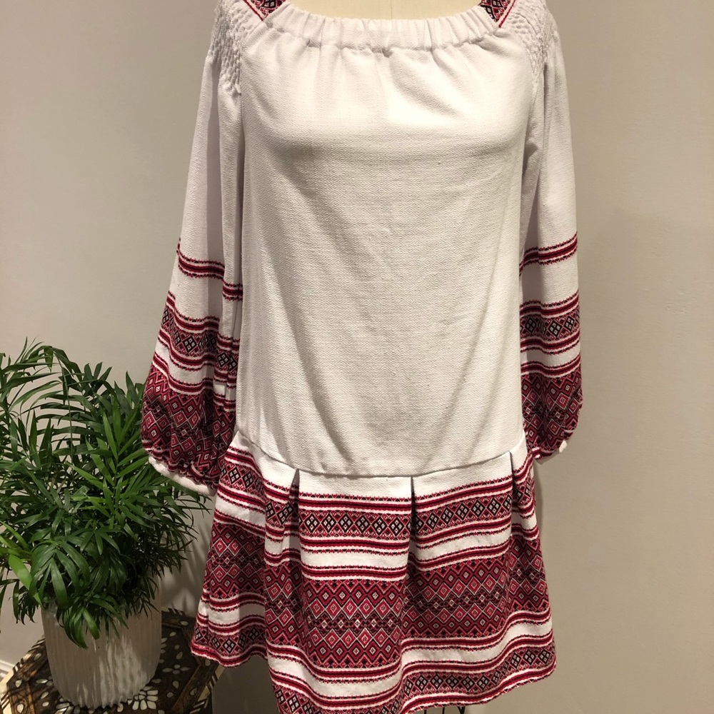 Stunning Ukrainian Embroidered Dress